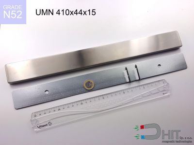UMN 410x44x15 N52 - listwy magnetyczne jako uchwyty na klucze itp.